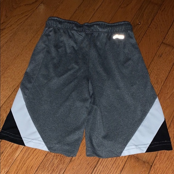Gray Boy’s Athletic Shorts with Design - Picture 2 of 6